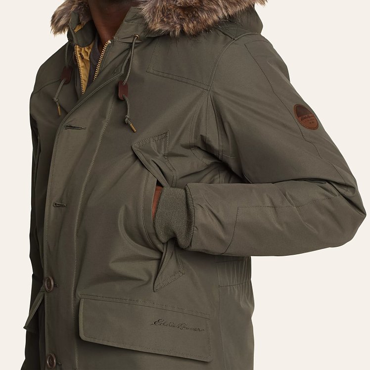 New Eddie Bauer Mens B9 hotsell Down Parka Retail $349 TXL