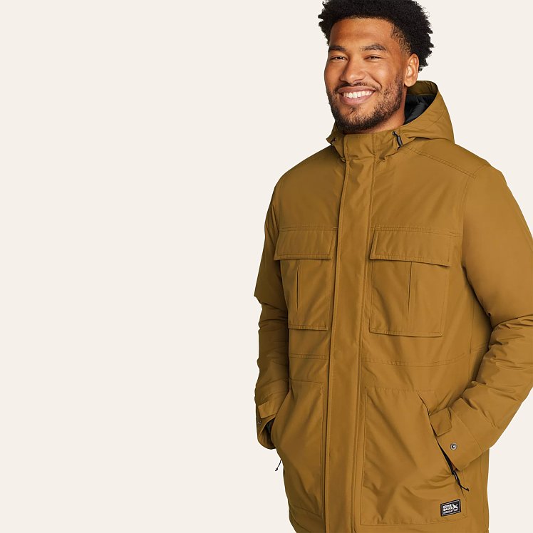 Eddie bauer rainfoil shops insulated parka