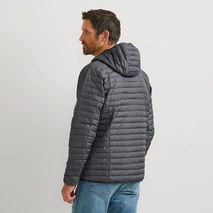 Men's Microlight Hooded Down Jacket