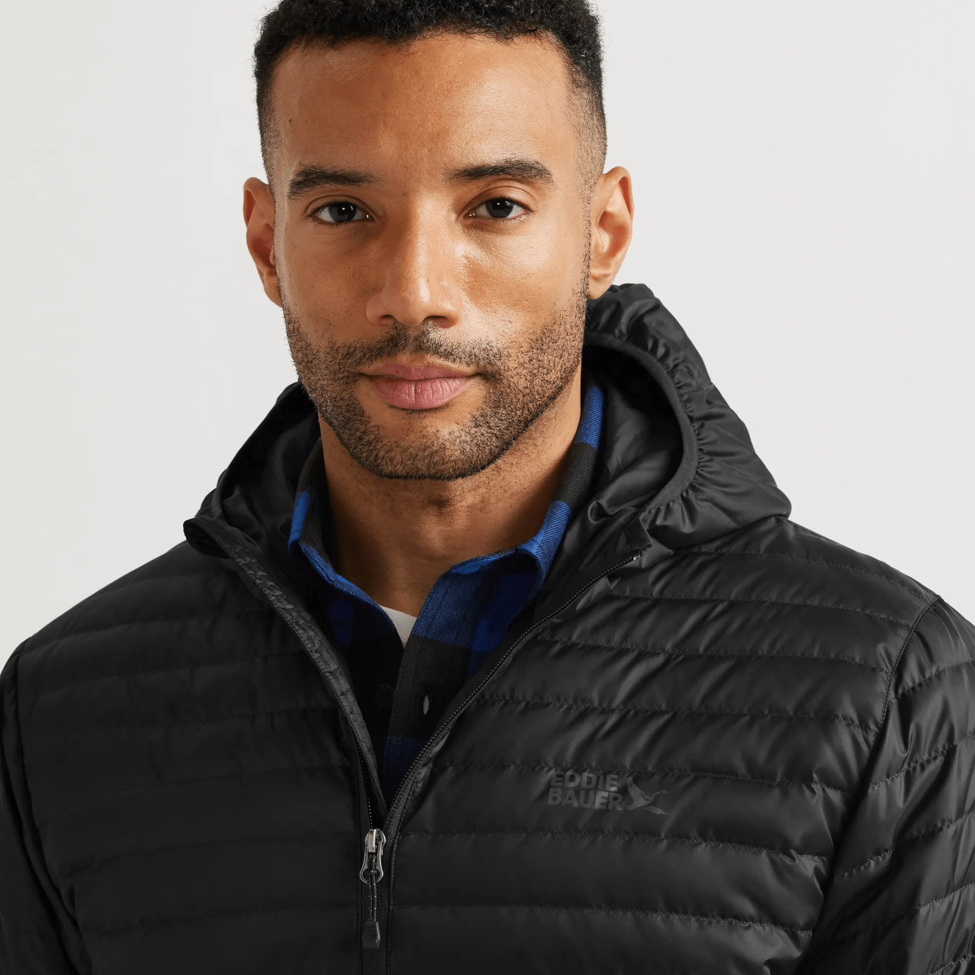 Microlight Packable Down Hooded Jacket