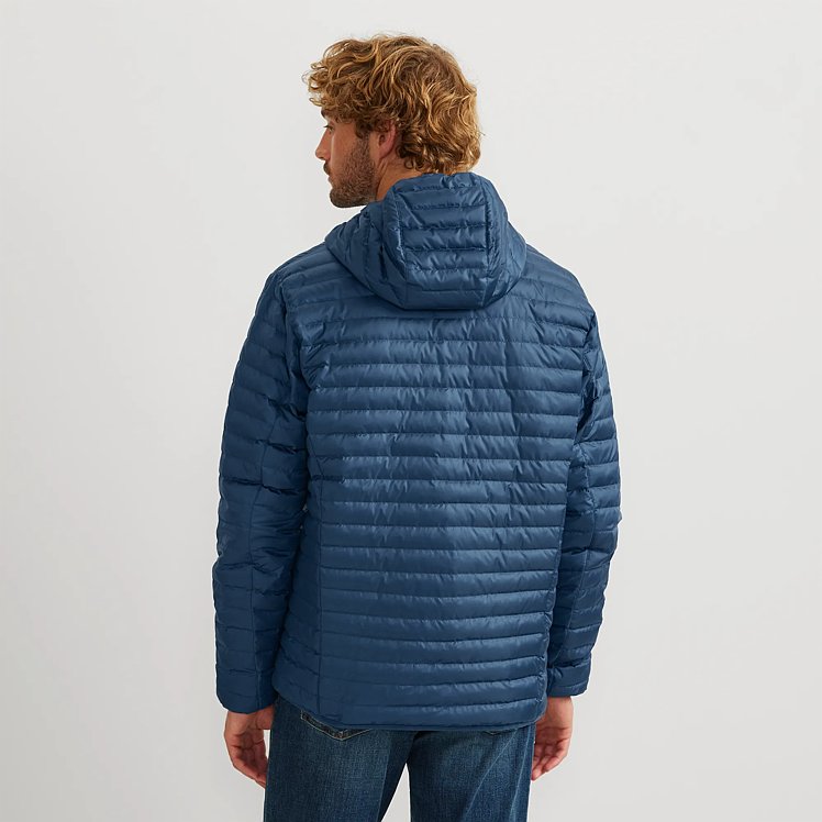 Men's Microlight Hooded Down Jacket