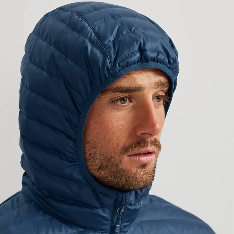 Men's Microlight Hooded Down Jacket