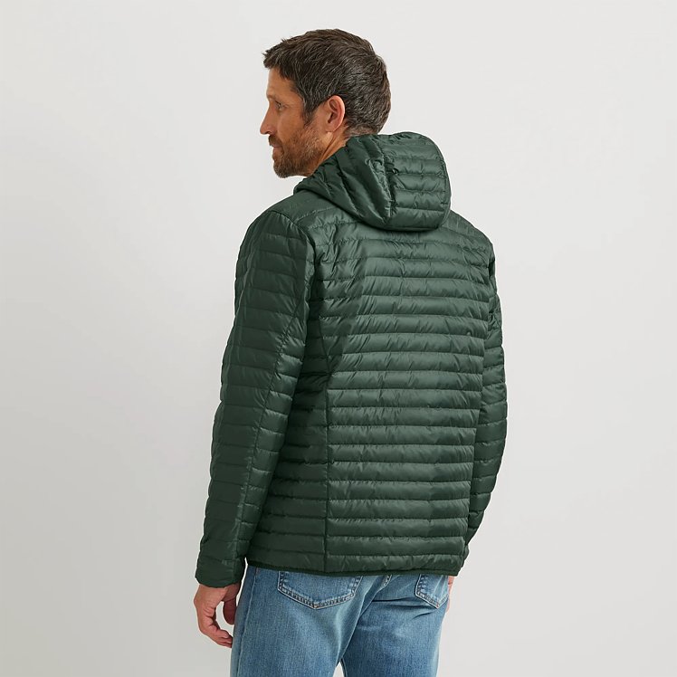 Men's Microlight Hooded Down Jacket