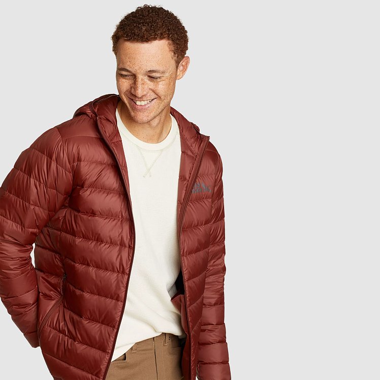 Men's cirruslite hooded down jacket best sale