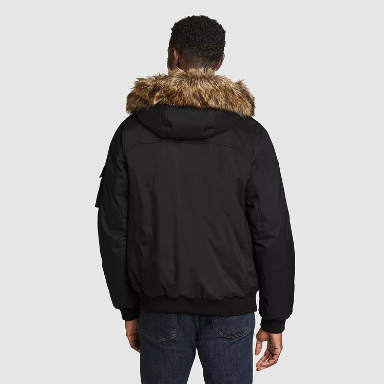 Eddie bauer superior down bomber jacket on sale