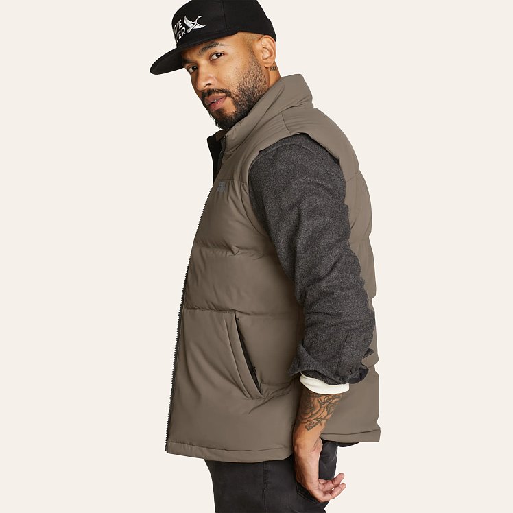 Men's Glacier Peak Seamless Stretch Down Vest | Eddie Bauer Men's Glacier Peak Seamless Stretch Down Vest | Eddie Bauer