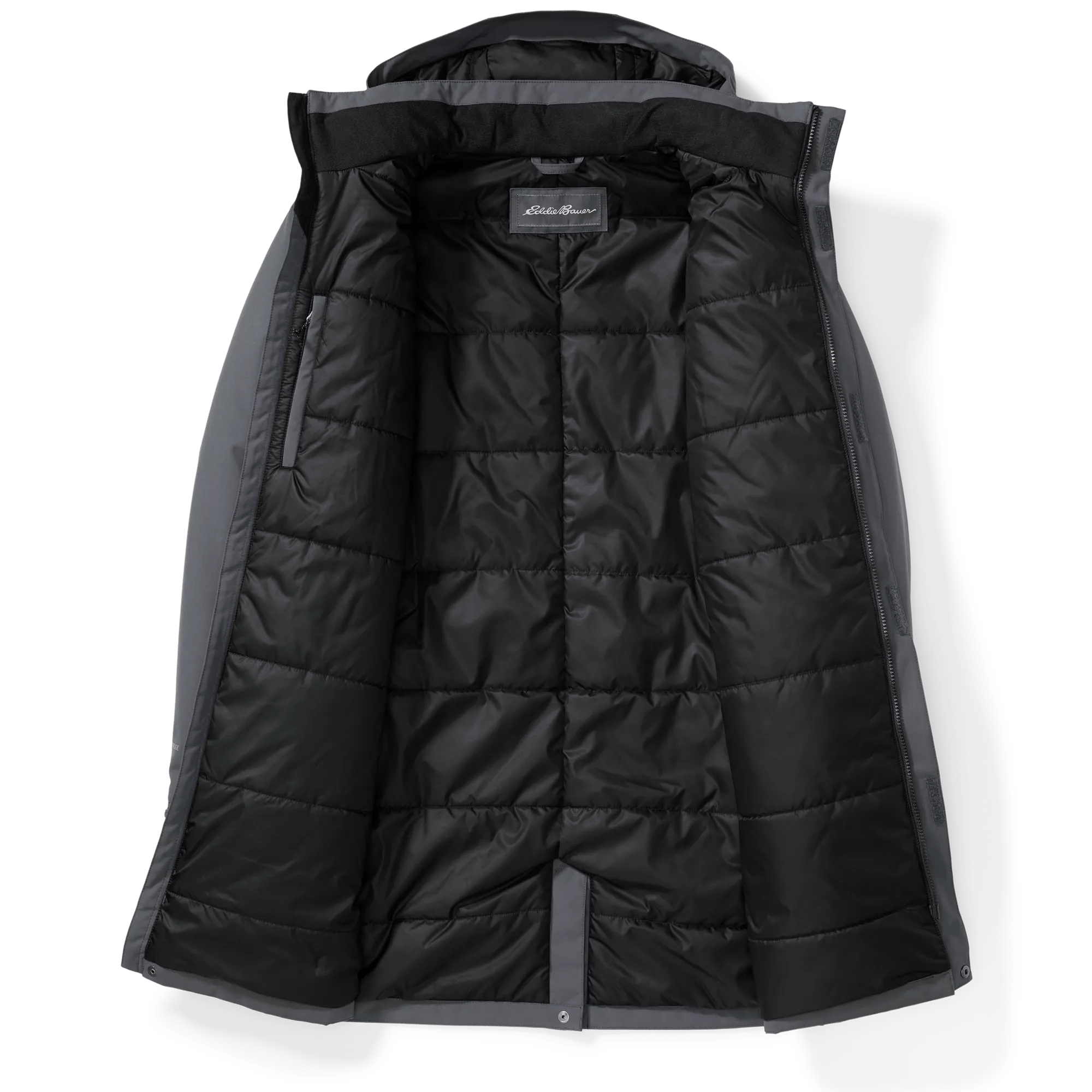 Eddie Bauer Mainstay Insulated Trench Coat Hamilton Place