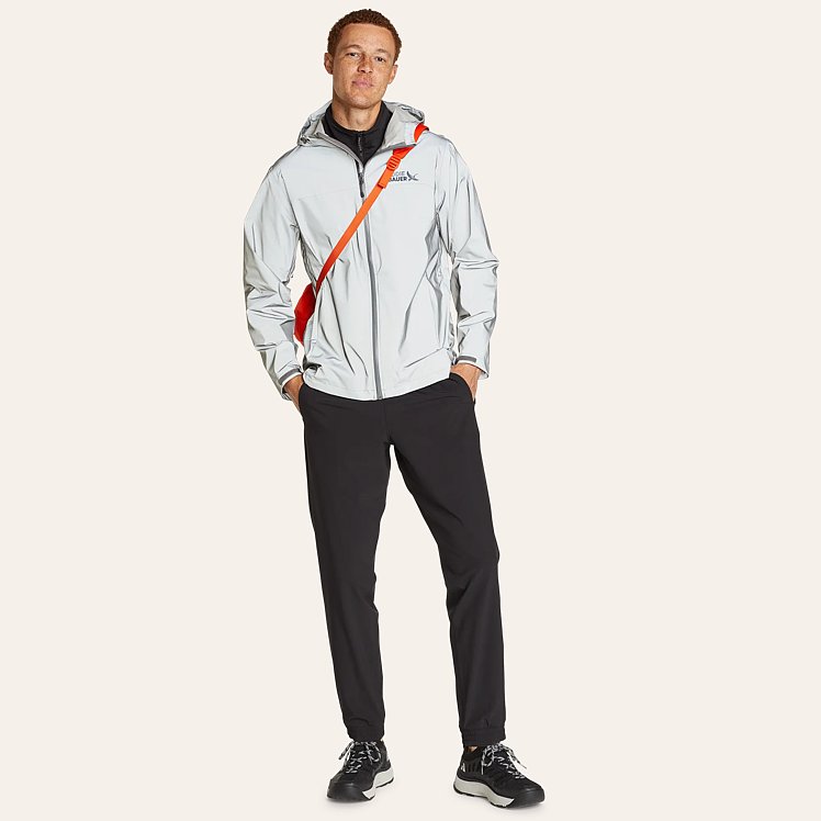 Men's Highbeam Reflective Waterproof Rain Jacket