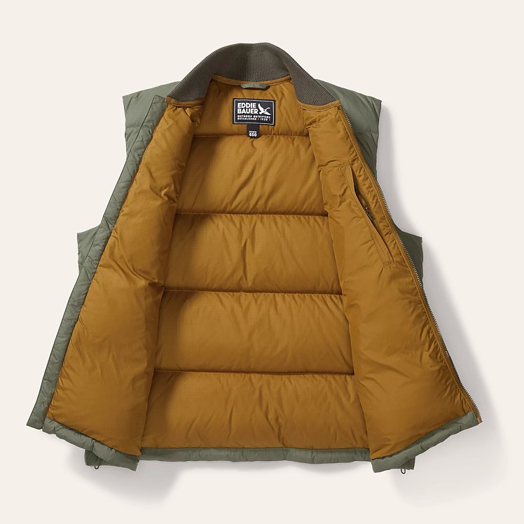 Men's Reissue Original Down Bomber Vest | Eddie Bauer Men's Reissue Original Down Bomber Vest | Eddie Bauer