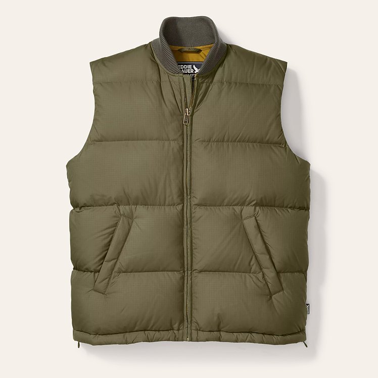 Men's Reissue Original Down Bomber Vest | Eddie Bauer Men's Reissue Original Down Bomber Vest | Eddie Bauer