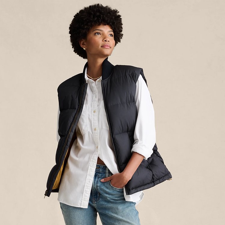 Men's Reissue Original Down Bomber Vest | Eddie Bauer