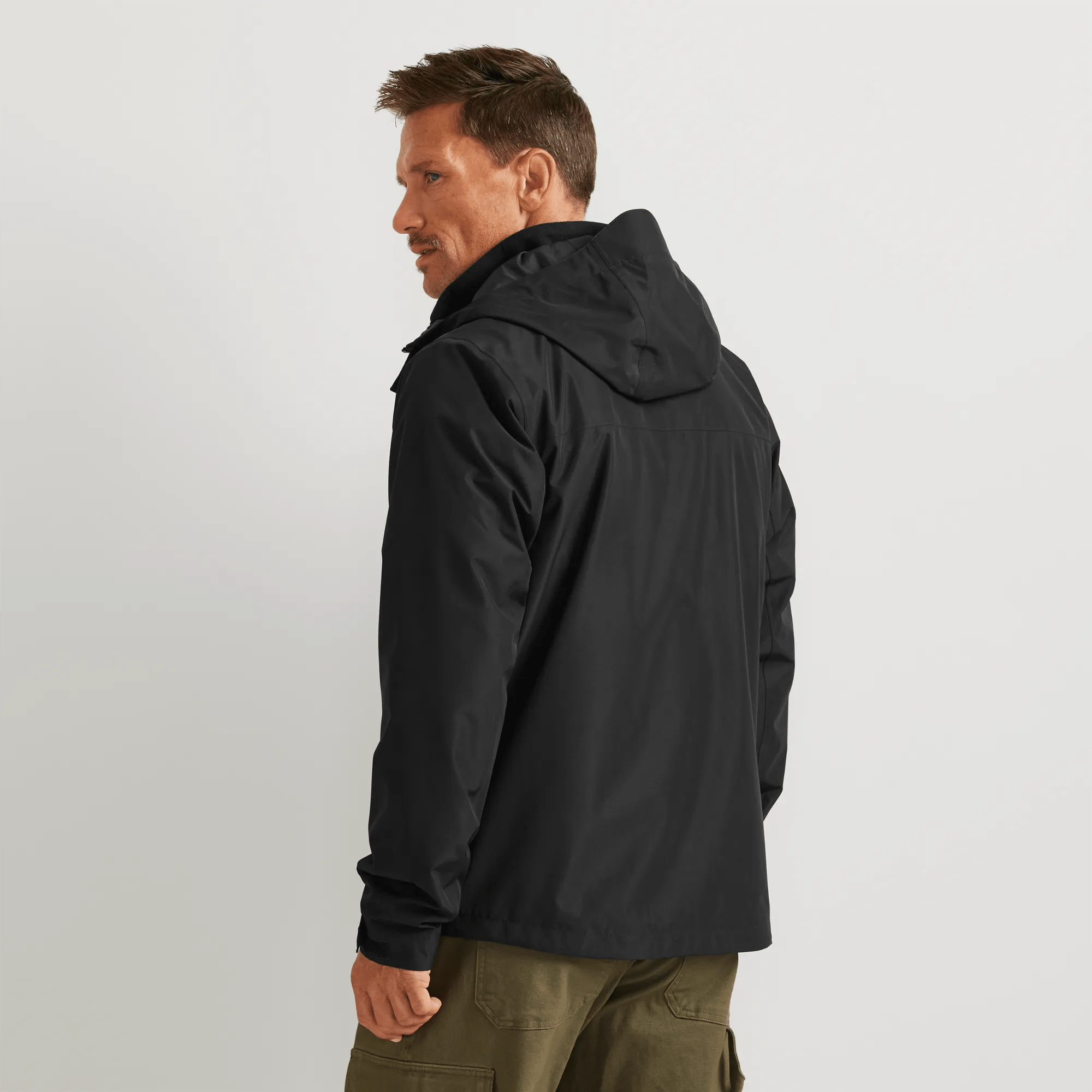 High Pass 3-In-1 Fleece-Lined Hooded Jacket