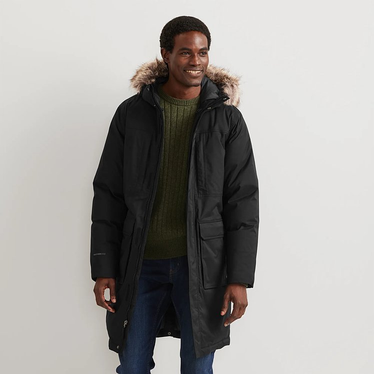 Men's Superior Down Waterproof Stadium Coat