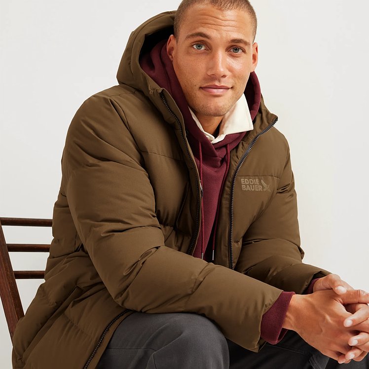 Men's Essential Down Hooded Parka