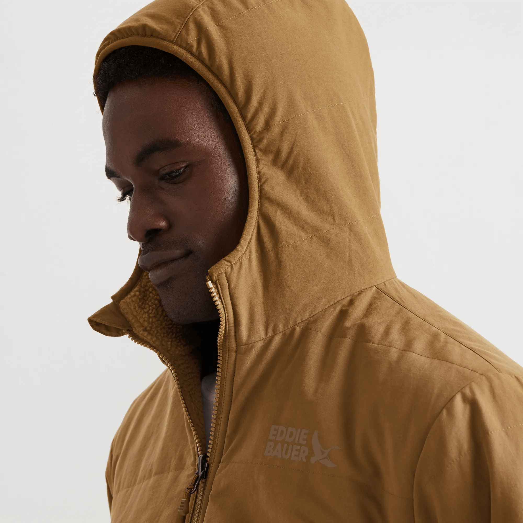 Buckhorn Reversible Faux Shearling-Lined Hooded Jacket