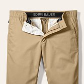 Eddie Bauer Men's Getaway Flex Twill Chino Pants