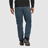 Eddie Bauer Men's H2Low Flex Flannel-Lined Jeans, Deep Rinse, 34W x 32 –  SJSAccessibleApparel