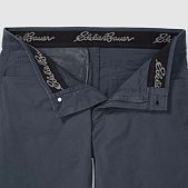 Eddie Bauer Men's Getaway Flex Twill Chino Pants, Carbon, 32W x 30L at   Men's Clothing store