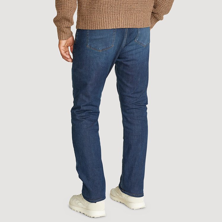 Men's Voyager Flex Fleece-Lined Straight Fit Jeans