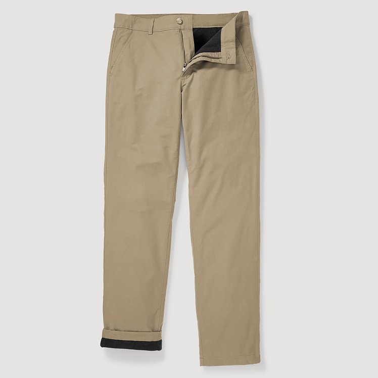 Men's Getaway Flex Fleece-Lined Chinos