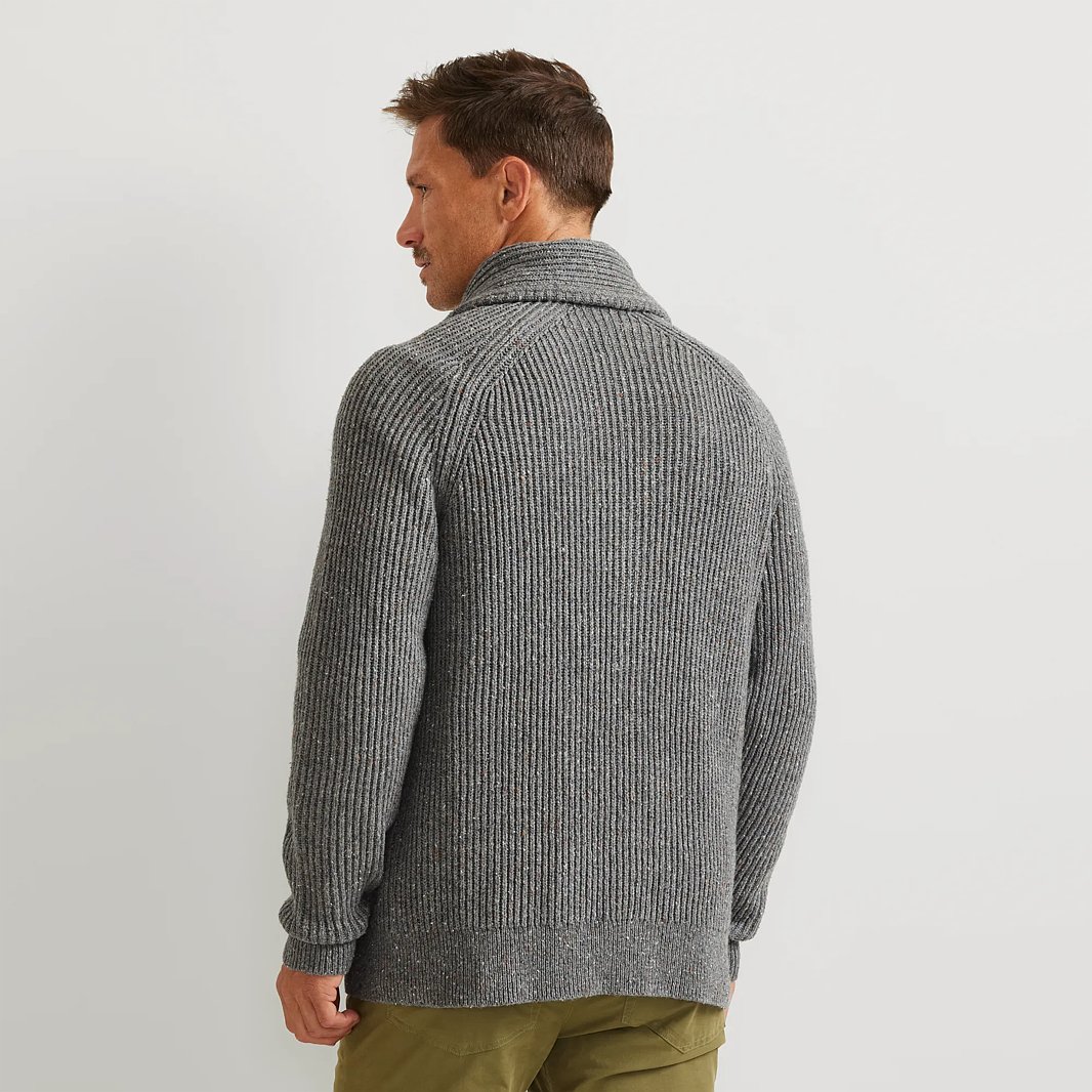Men's Fletcher Bay Shawl Collar Cardigan