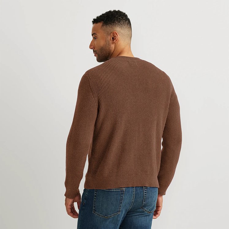 Men's Signature Roll Neck Sweater - Solid