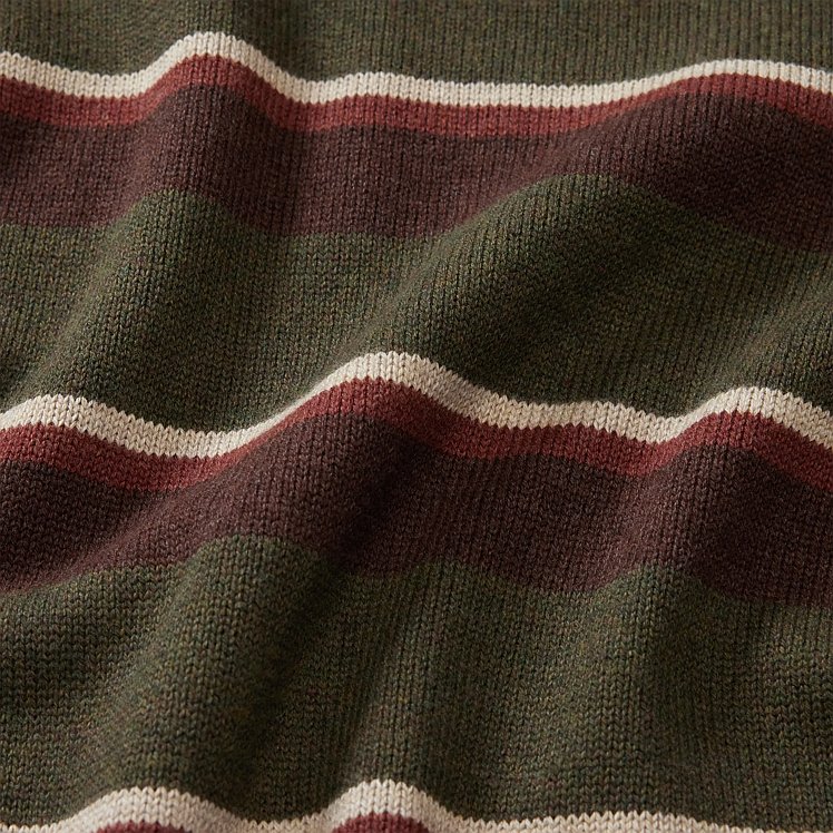 Men's Signature Roll Neck Sweater - Stripe