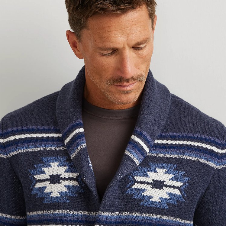 Men's Northwest Shawl Collar Cardigan