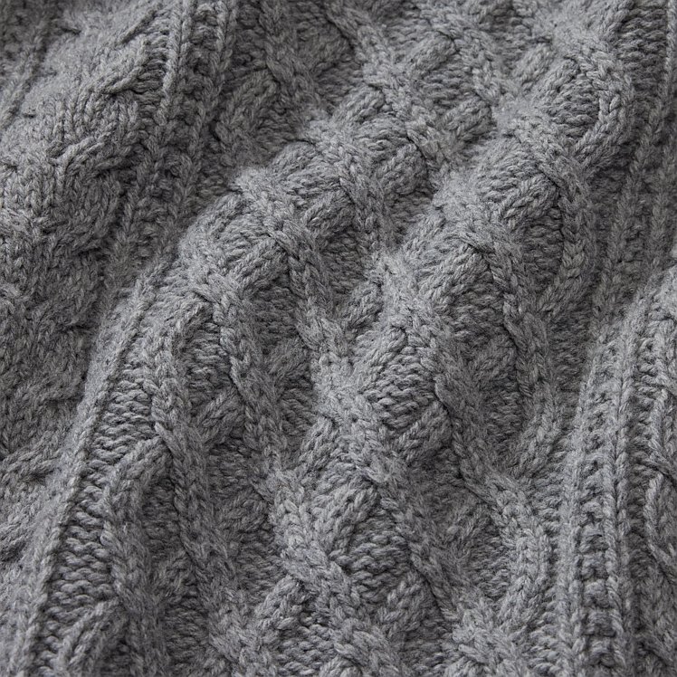 Men's Premium Heritage Cable Crew Sweater