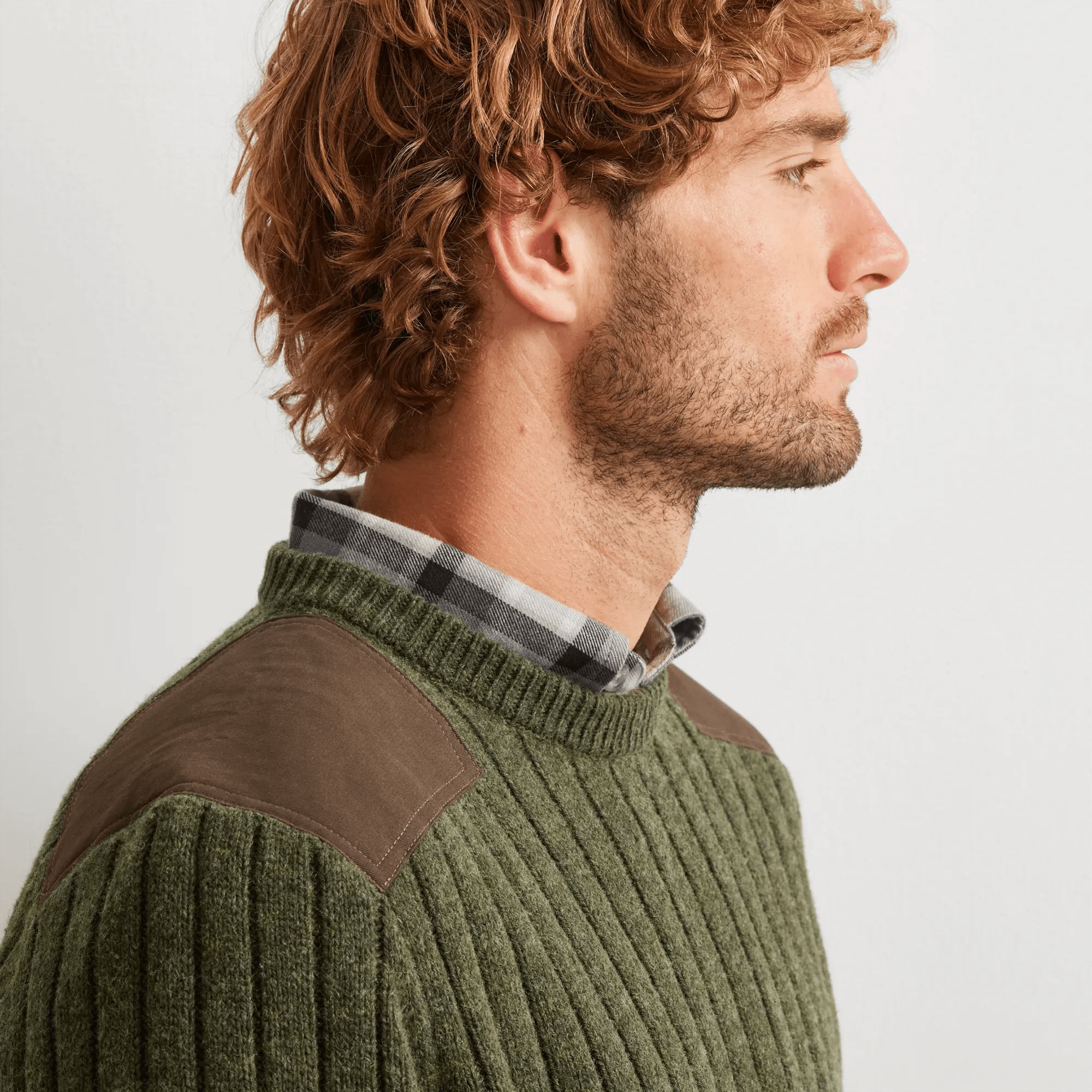 Patch Crewneck Sweater