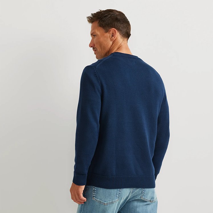 Men's Signature Roll Neck Sweater - Fox