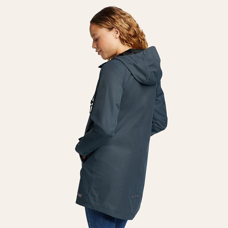 Parka style raincoat best sale