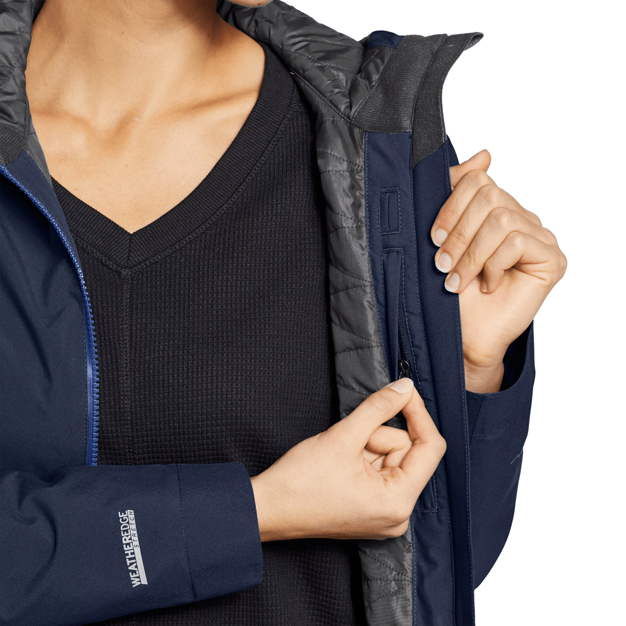 Cloud Cap Insulated Waterproof Trench Coat