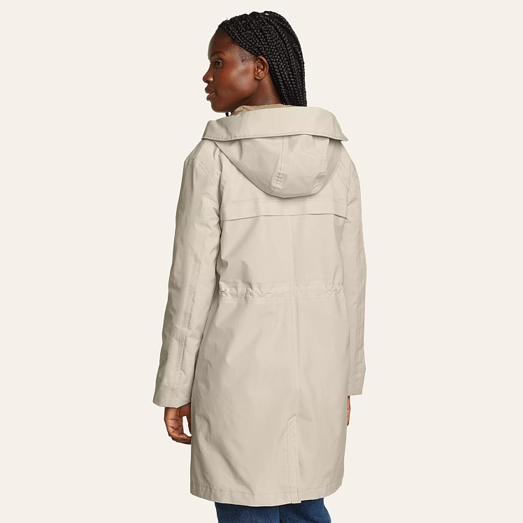 Eddie bauer women's trench coat best sale