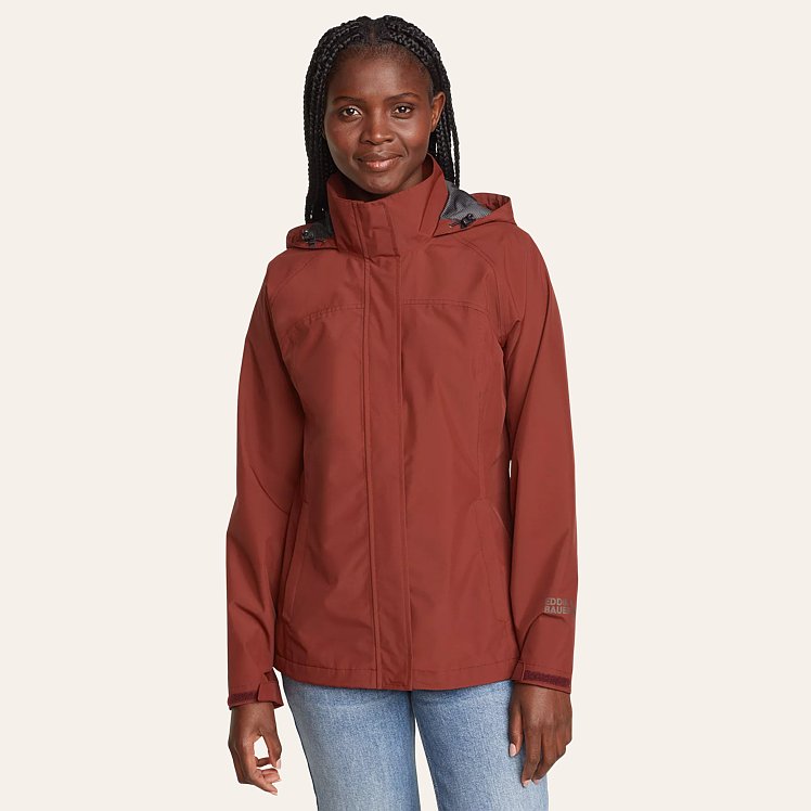 Women s Packable Rainfoil Waterproof Rain Jacket Eddie Bauer