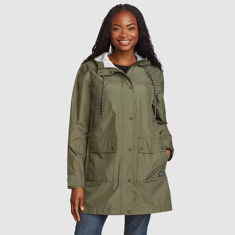 Eddie bauer womens rain coat on sale