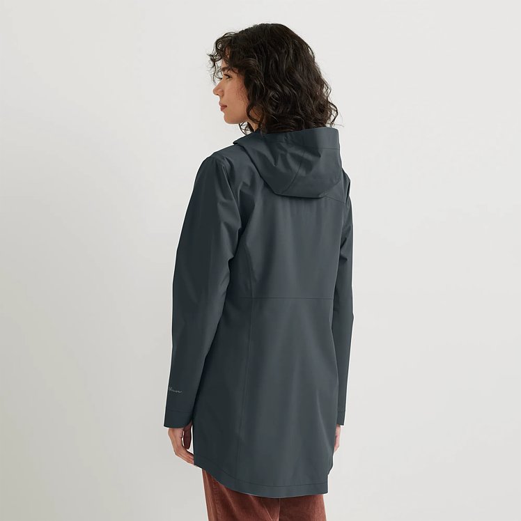 Women's Cloud Cap Stretch Waterproof Rain Parka