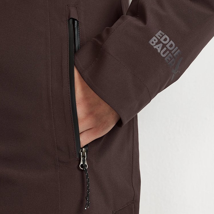 Women's Cloud Cap Stretch Insulated Waterproof Trench Coat
