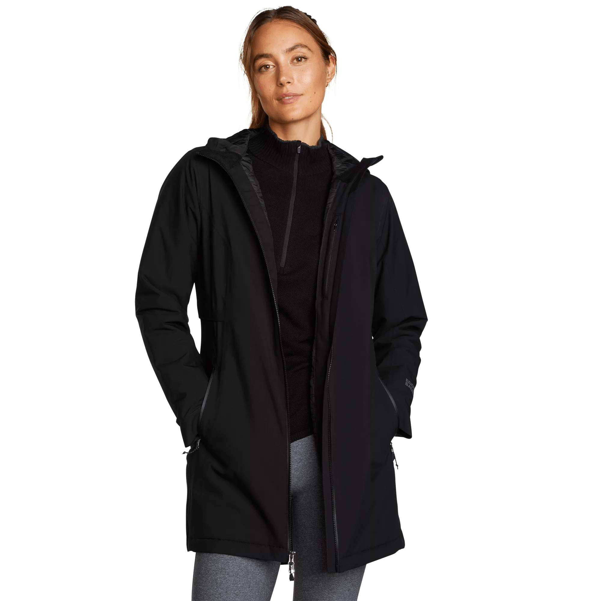 Cloud Cap Stretch Insulated Waterproof Trench Coat