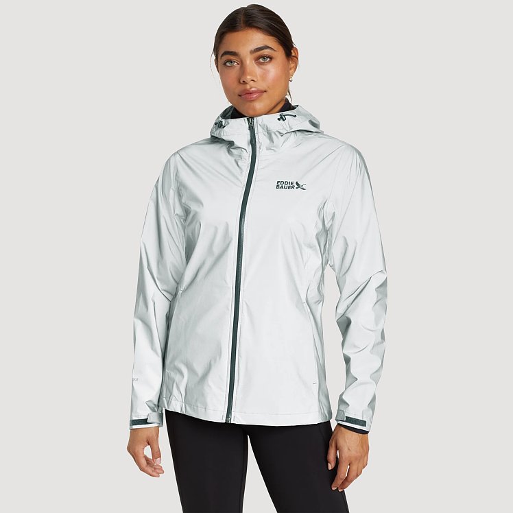 Women's Highbeam Reflective Waterproof Rain Jacket