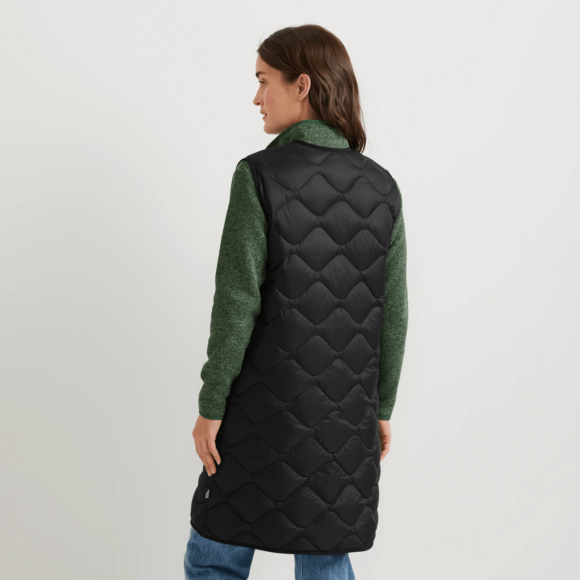Shaw Long Down Vest