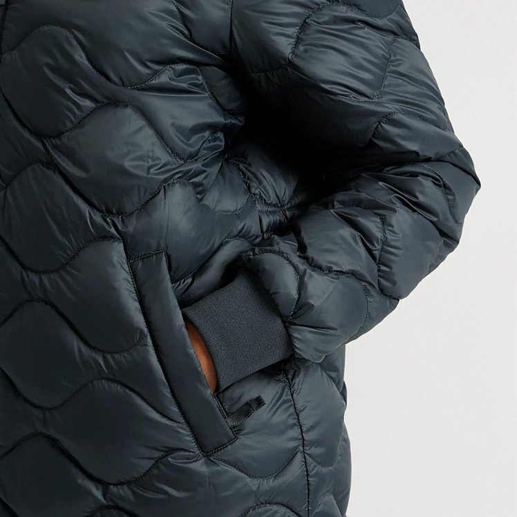 Women's Shaw Long Down Bomber Jacket