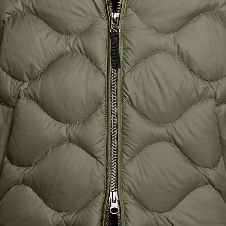 Women's Shaw Long Down Bomber Jacket