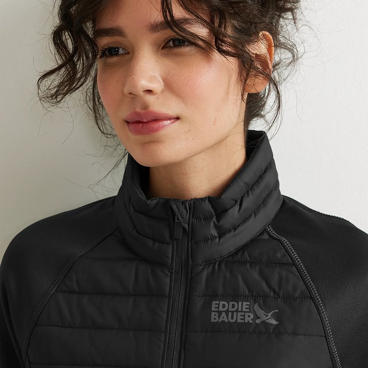 Women's Emberlite Insulated Hybrid Jacket | Eddie Bauer