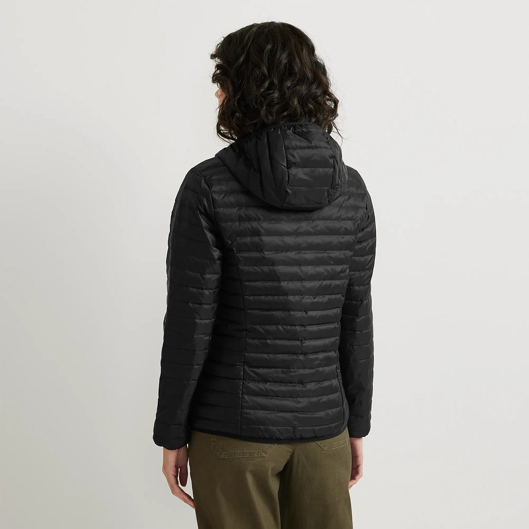Women's Microlight Hooded Down Jacket
