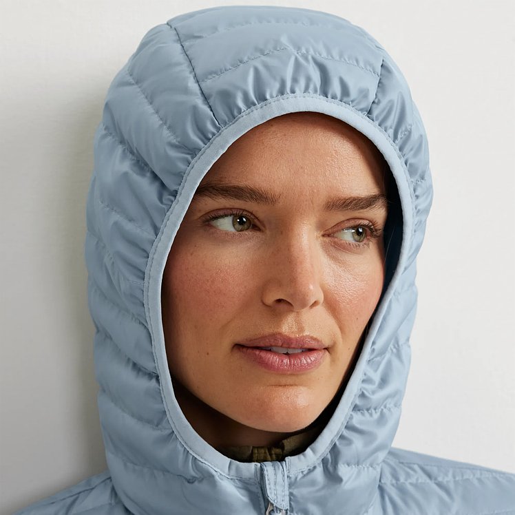 Women's Microlight Hooded Down Jacket