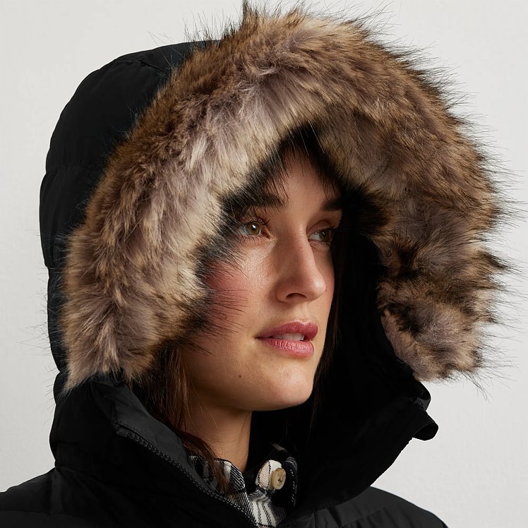 Women's Classic Down Hooded Jacket