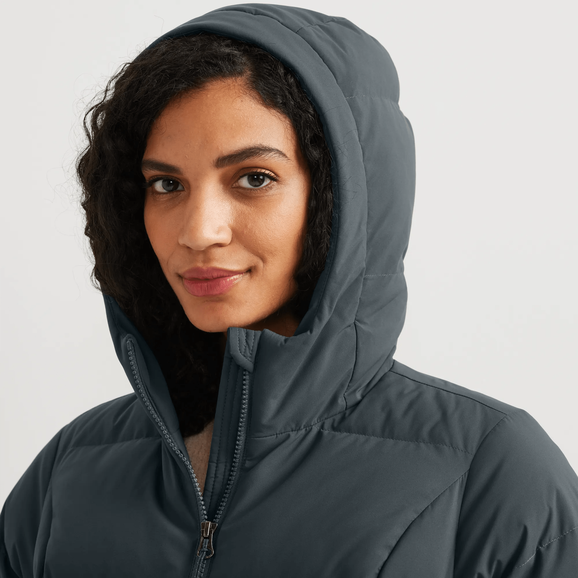 Essential Down Hooded Duffle Coat