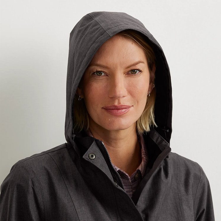 Women's Girl On The Go Waterproof Trench Coat