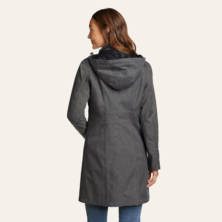 Eddie bauer women's girl on the go trench coat hotsell